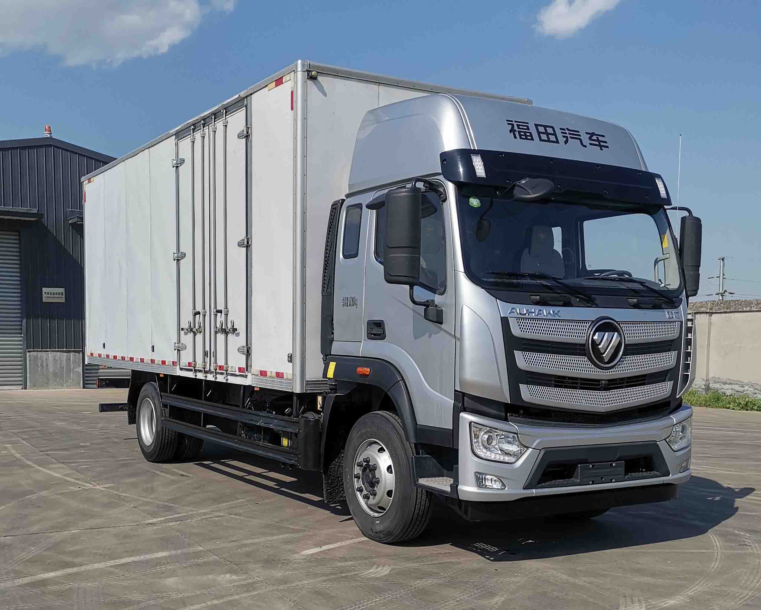 福田牌BJ5186XXY-DM3廂式運(yùn)輸車公告圖片