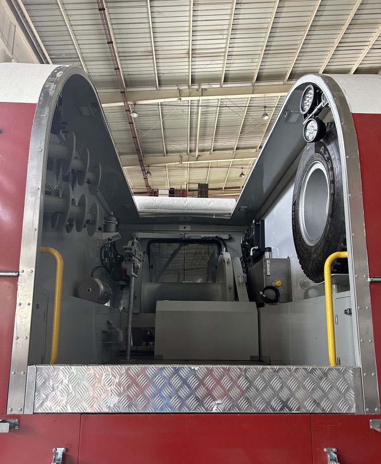 寶石機械牌BSJ5311TCJ測井車公告圖片