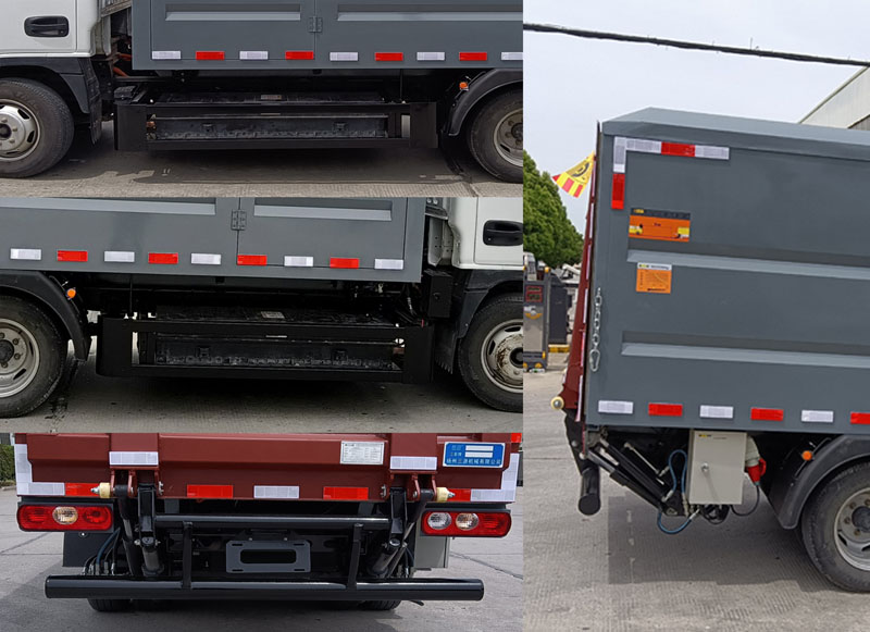 三聯(lián)牌YSY5041XTYBEV純電動密閉式桶裝垃圾車公告圖片