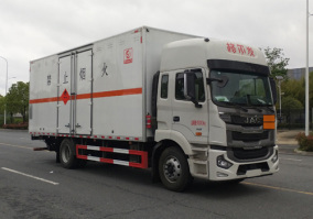 易燃气体厢式运输车