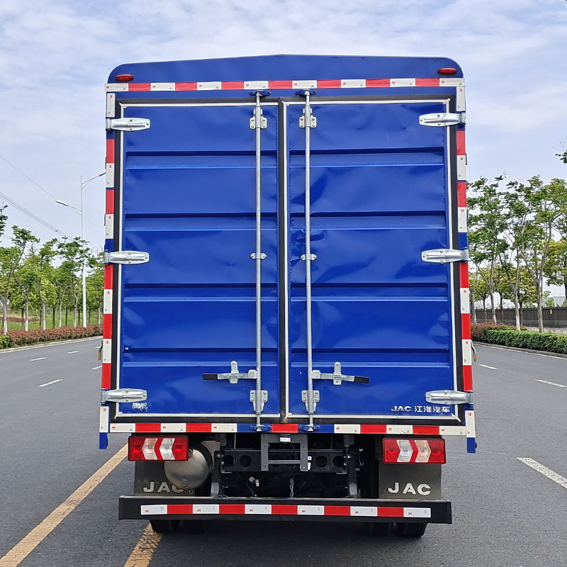 江淮牌HFC5045CCYSHEV1插電式增程混合動力倉柵式運輸車公告圖片