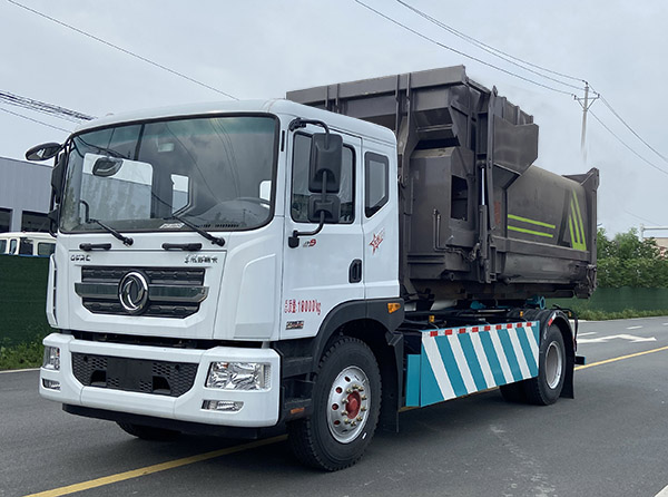 宏磊風(fēng)牌HLF5185ZXXE車廂可卸式垃圾車公告圖片