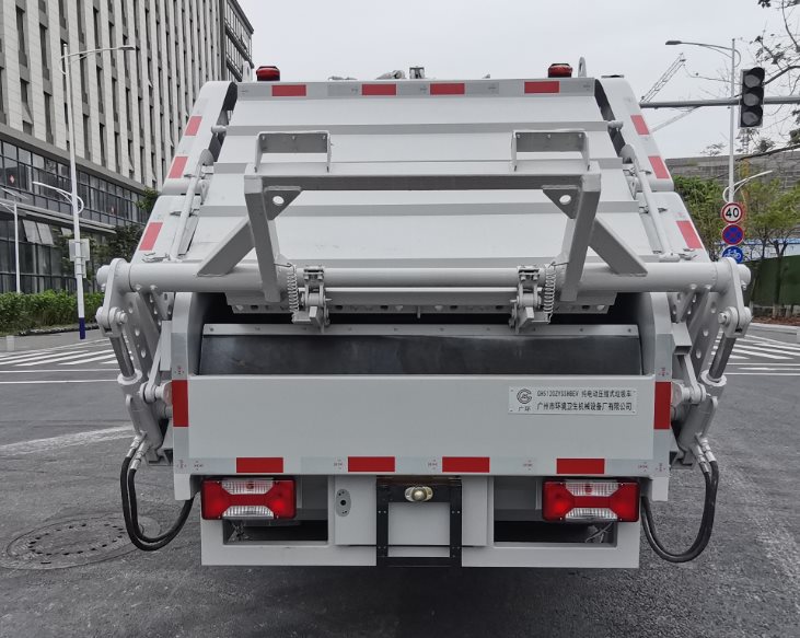 廣環(huán)牌GH5120ZYSSHBEV純電動(dòng)壓縮式垃圾車(chē)公告圖片