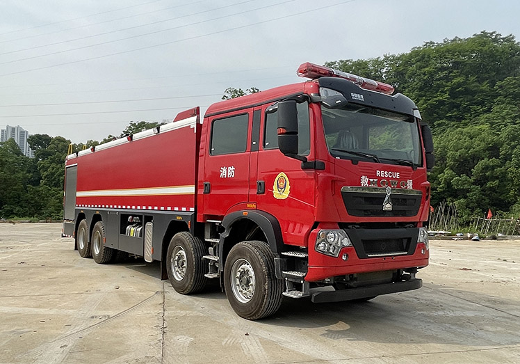 漢江牌HXF5430GXFPM250泡沫消防車
