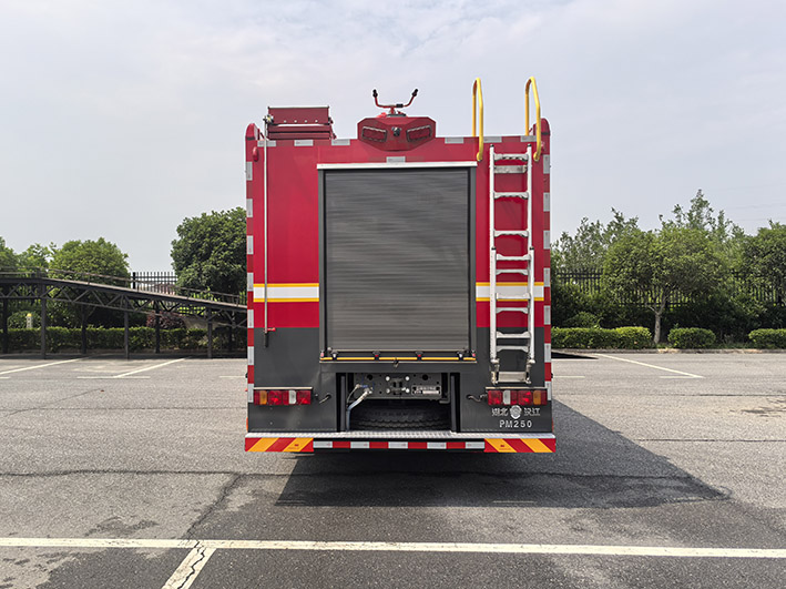 漢江牌HXF5430GXFPM250泡沫消防車公告圖片