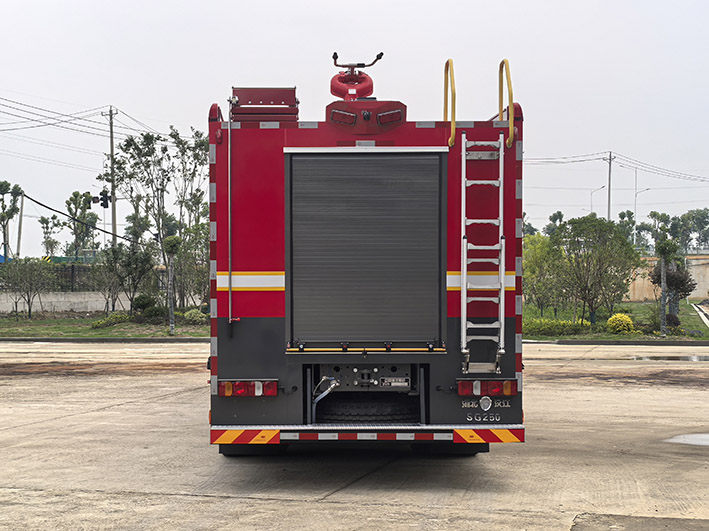 漢江牌HXF5430GXFSG250水罐消防車公告圖片