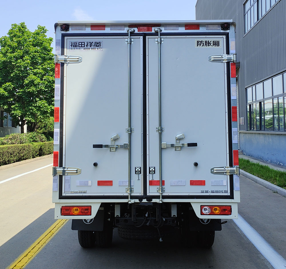 福田牌BJ5032XXY5PV5-19廂式運輸車公告圖片