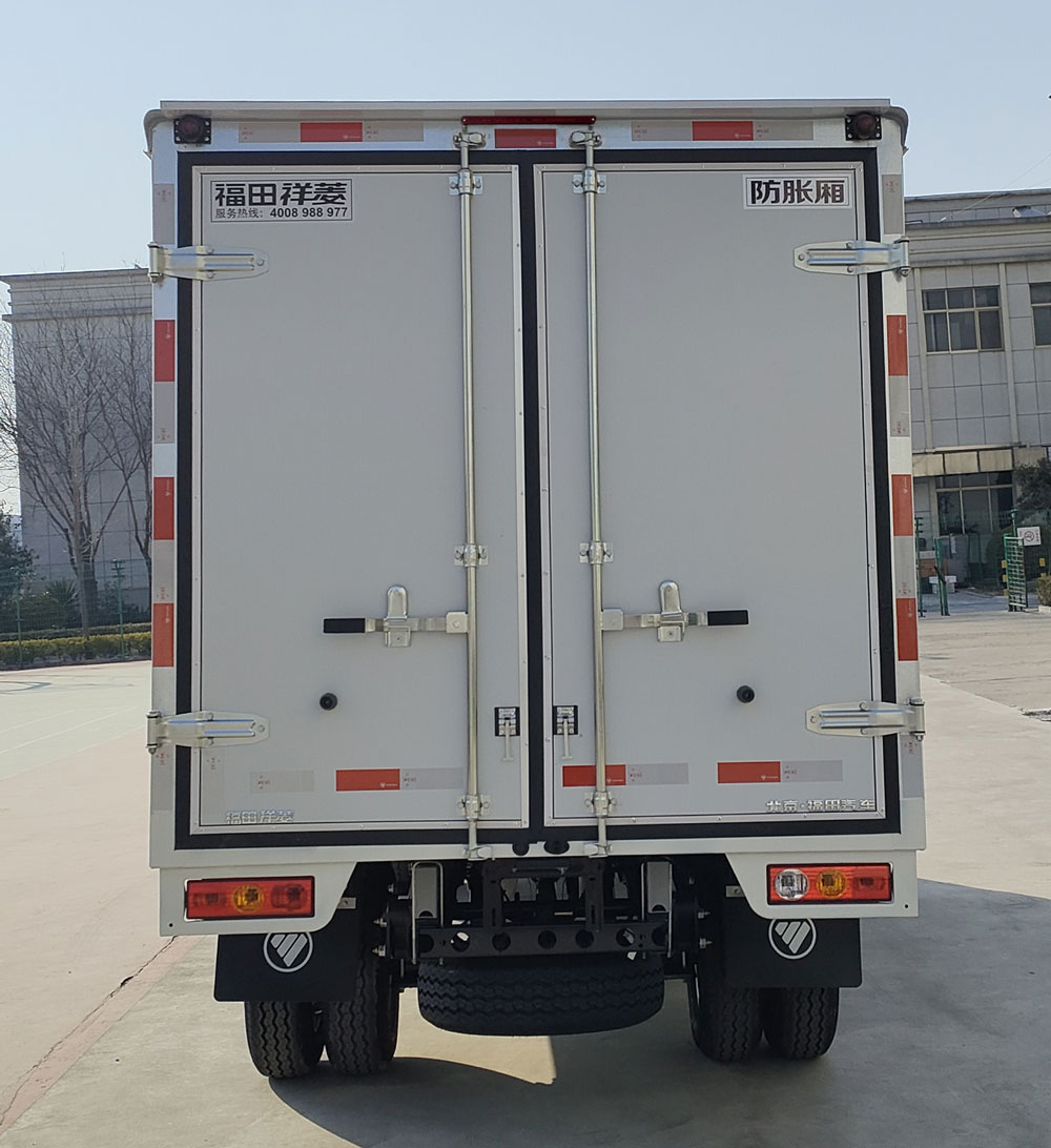 福田牌BJ5032XXY5JV6-19廂式運(yùn)輸車公告圖片