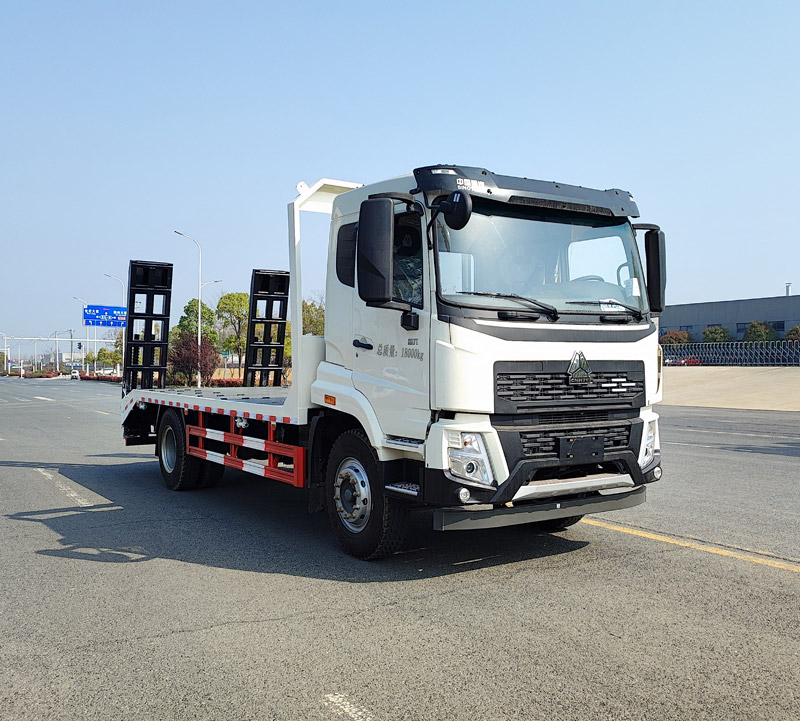 豪沃牌ZZ5184TPBN5617F1平板運(yùn)輸車(chē)公告圖片