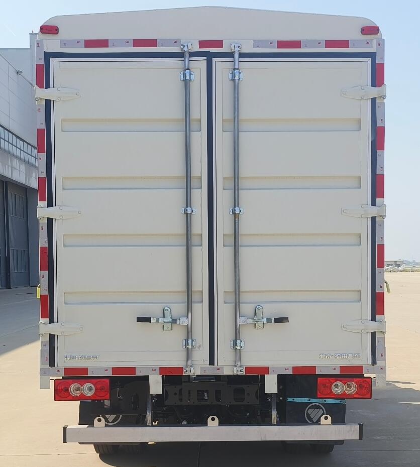 福田牌BJ5048CCYPHEV1插電式混合動力倉柵式運輸車公告圖片