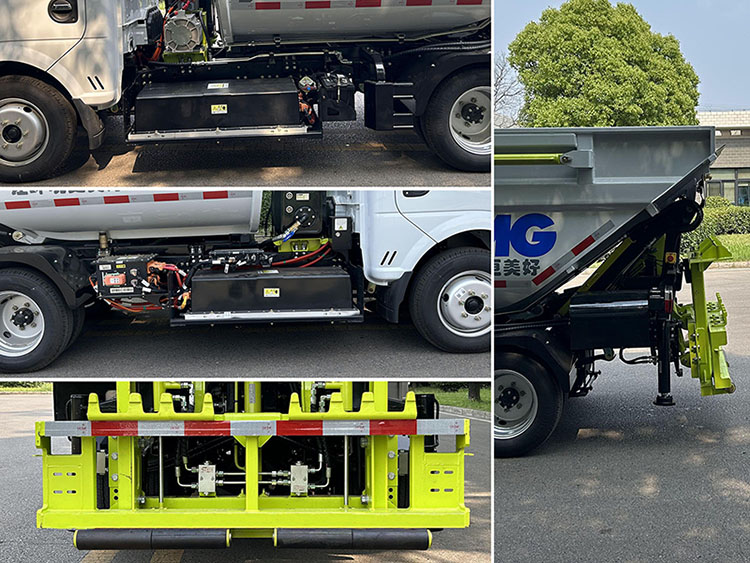 徐工牌XGH5041ZZZDBEVG純電動自裝卸式垃圾車公告圖片