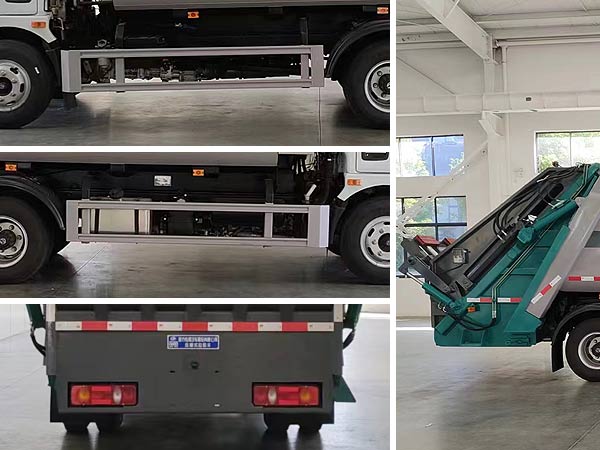 程力威牌CLW5070ZYSCDP壓縮式垃圾車公告圖片