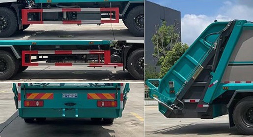 程力威牌CLW5181ZYSBSL壓縮式垃圾車公告圖片