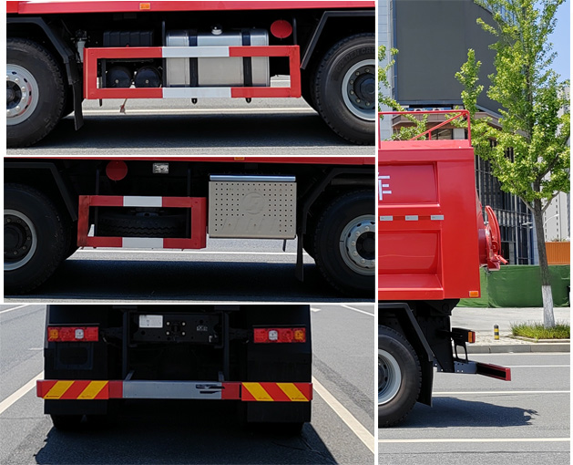 專威牌HTW5319TSGS6壓裂砂罐車公告圖片