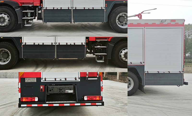 干粉消防車(chē)圖片