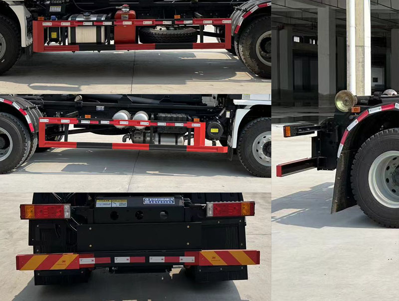 程力威牌CLW5187ZXXBHJ車廂可卸式垃圾車公告圖片