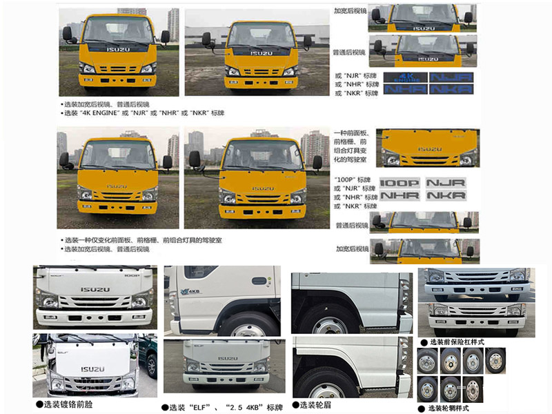 桐工牌TBJ5065XJXQ5D檢修車公告圖片