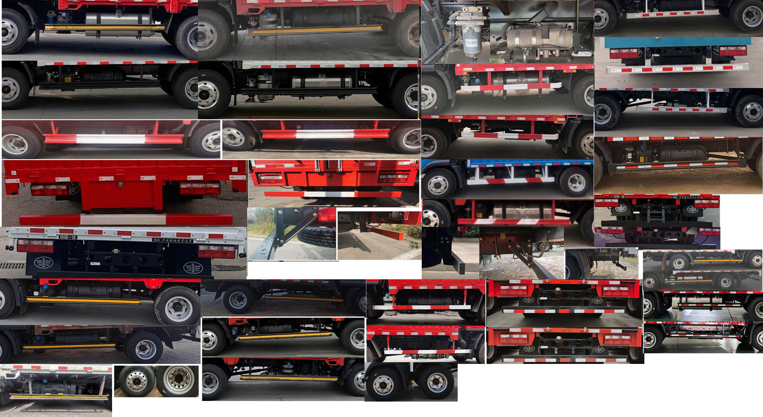 解放牌CA5043CCYP40K61L2E6A84倉柵式運輸車公告圖片