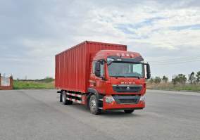 豪沃牌ZZ5187XXYN501GF1B厢式运输车