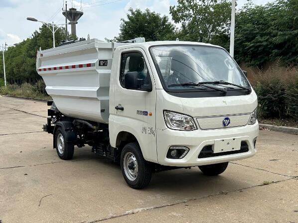 福田牌BJ5032ZZZEV-H2純電動(dòng)自裝卸式垃圾車