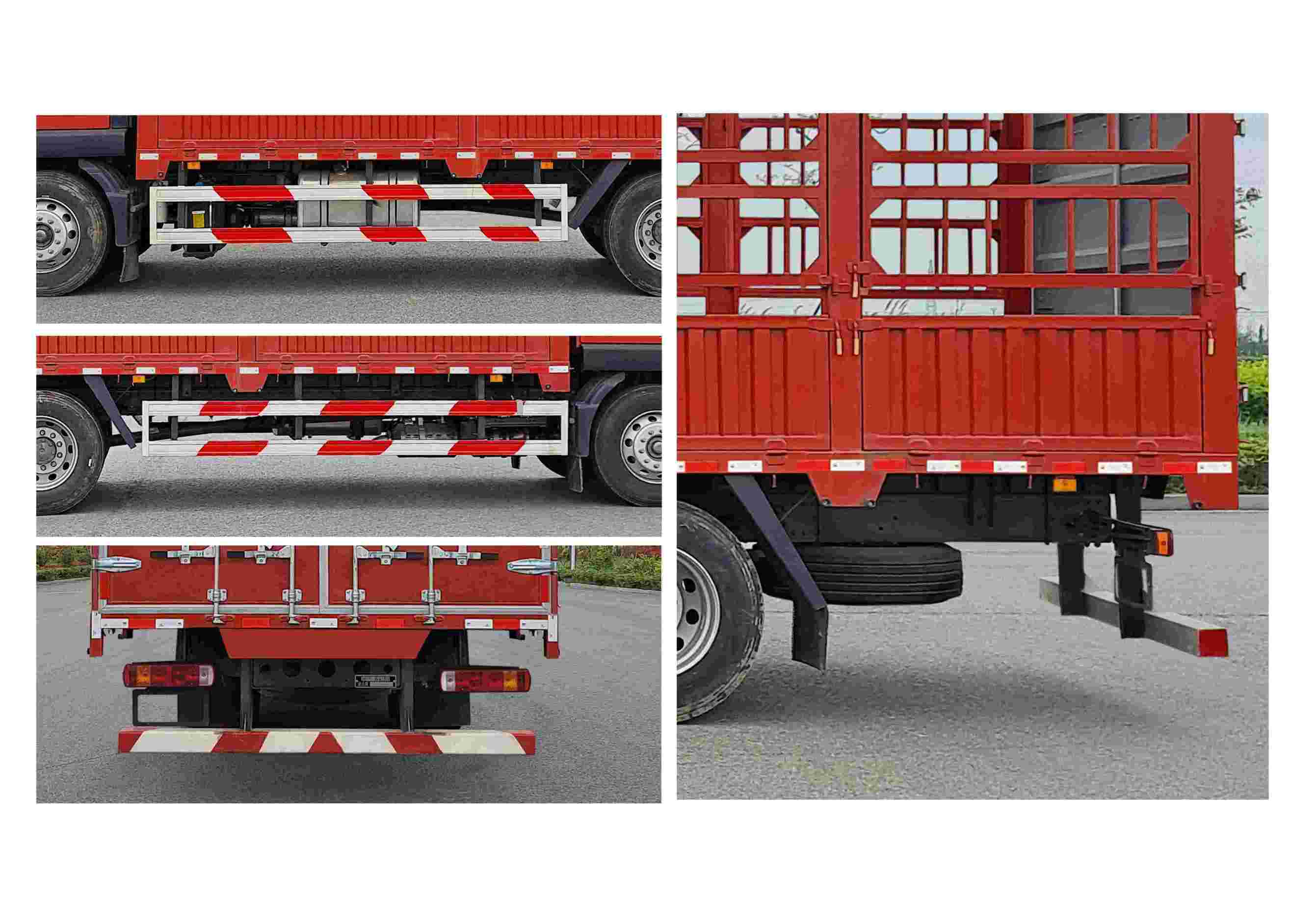 豪沃牌ZZ5187CCYN501GF1B倉柵式運(yùn)輸車公告圖片