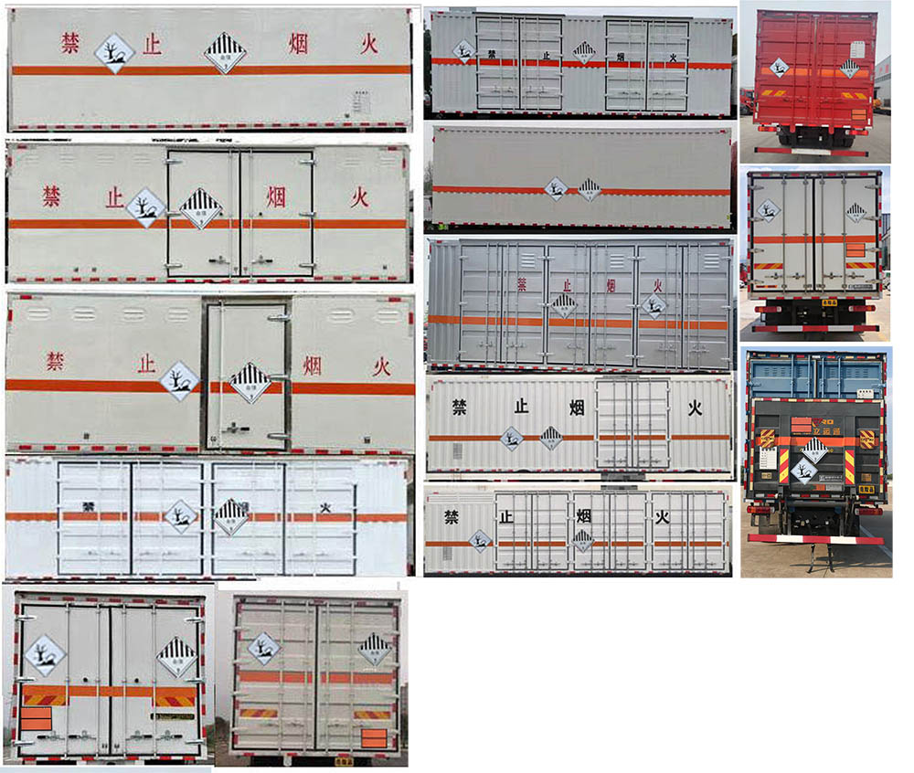 豐霸牌STD5266XZWCA6雜項危險物品廂式運輸車公告圖片