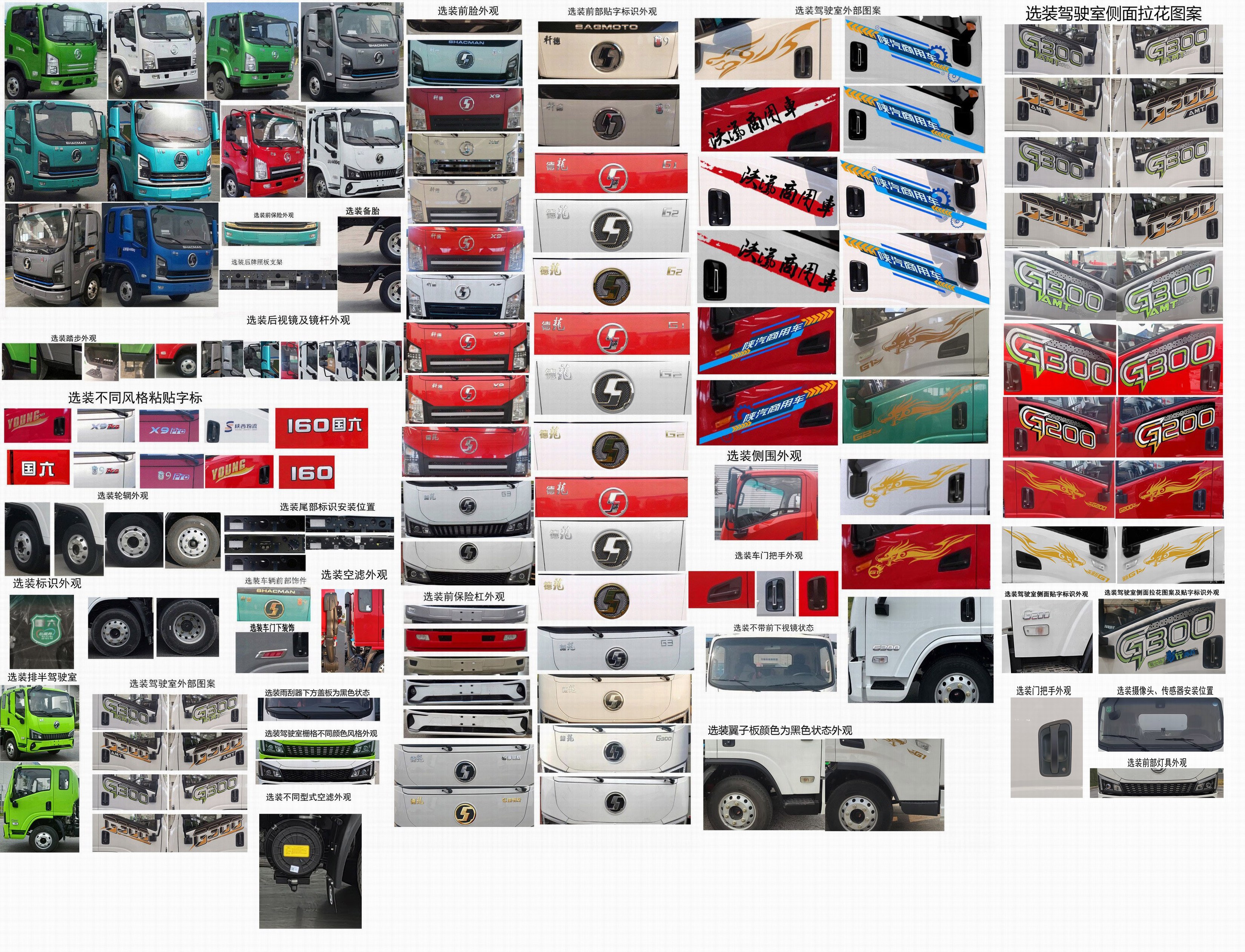 陜汽牌SX5042TPBNP6331平板運輸車公告圖片