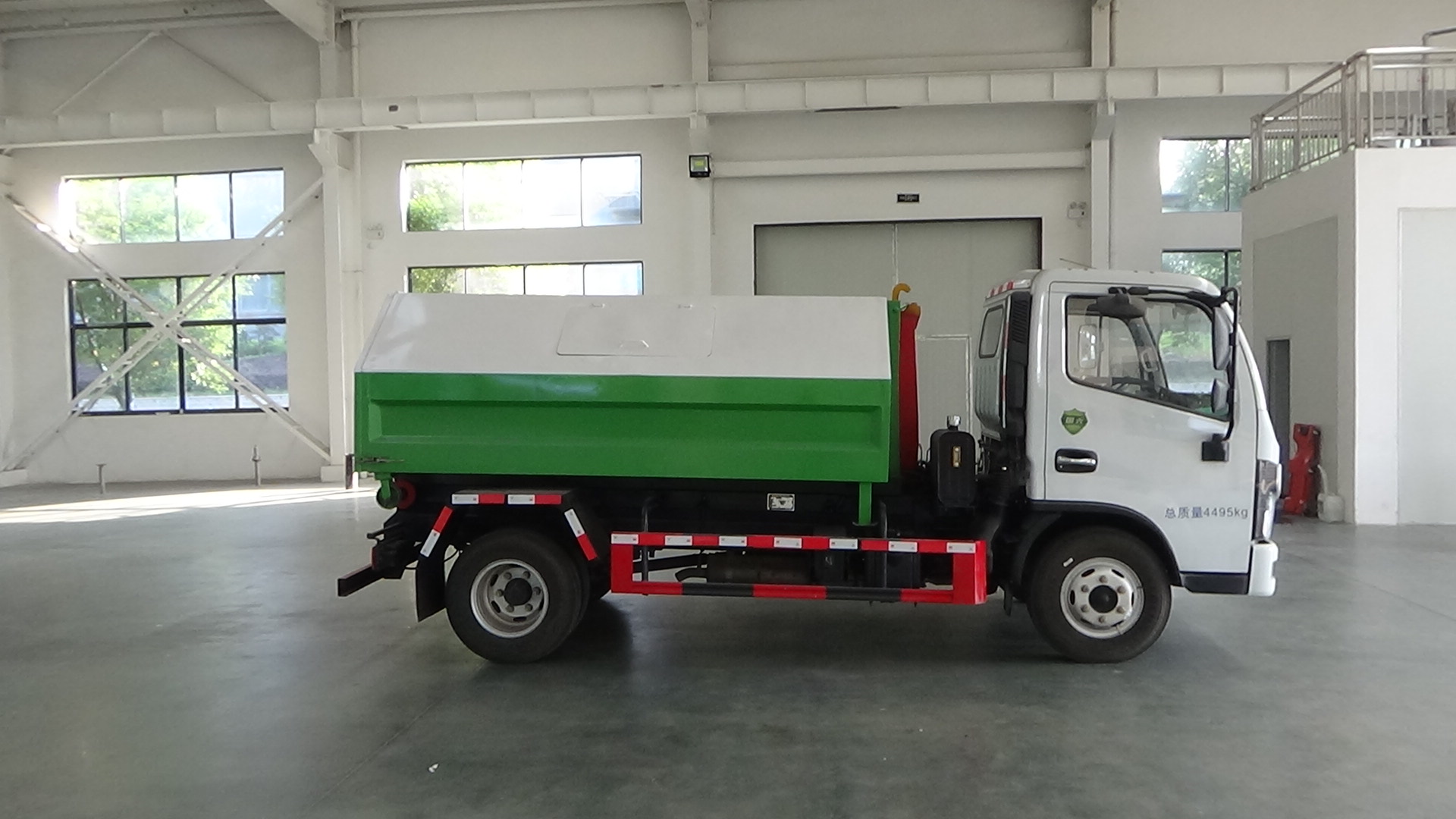 楚韻牌EZW5042ZXXE6車廂可卸式垃圾車公告圖片