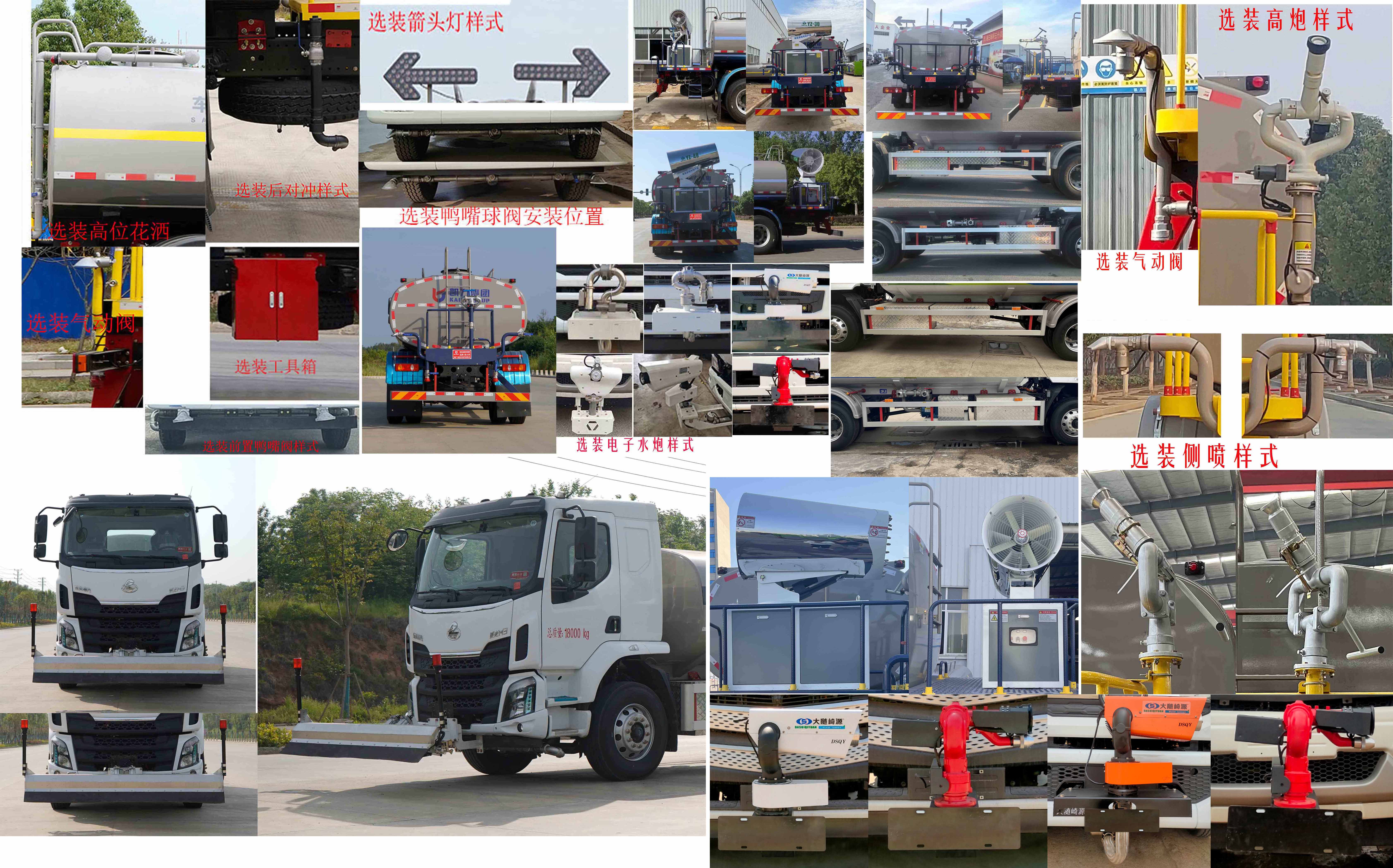 凱力風(fēng)牌KLF5181GPSBEV純電動(dòng)綠化噴灑車公告圖片