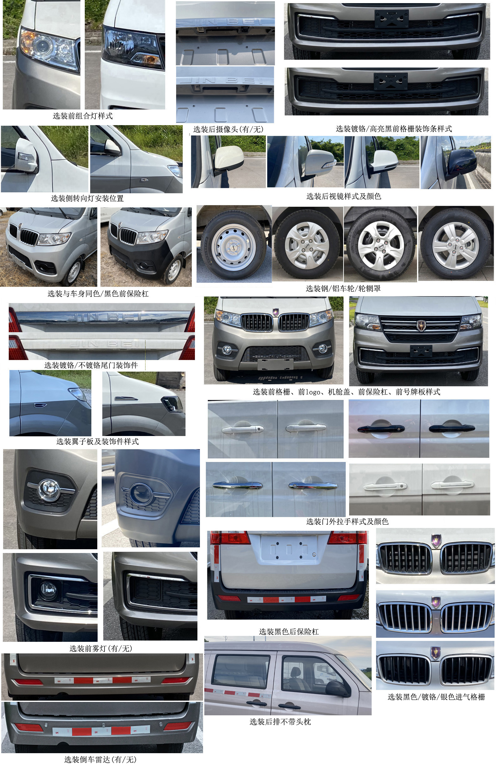 金杯牌JKC5025XXYA6L7廂式運輸車公告圖片