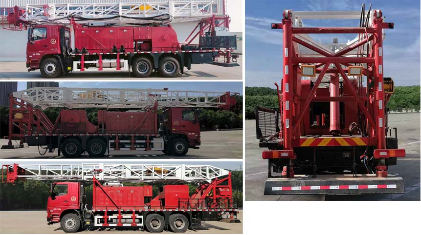 大運(yùn)牌CGC5280TXJD6DCCA修井機(jī)公告圖片