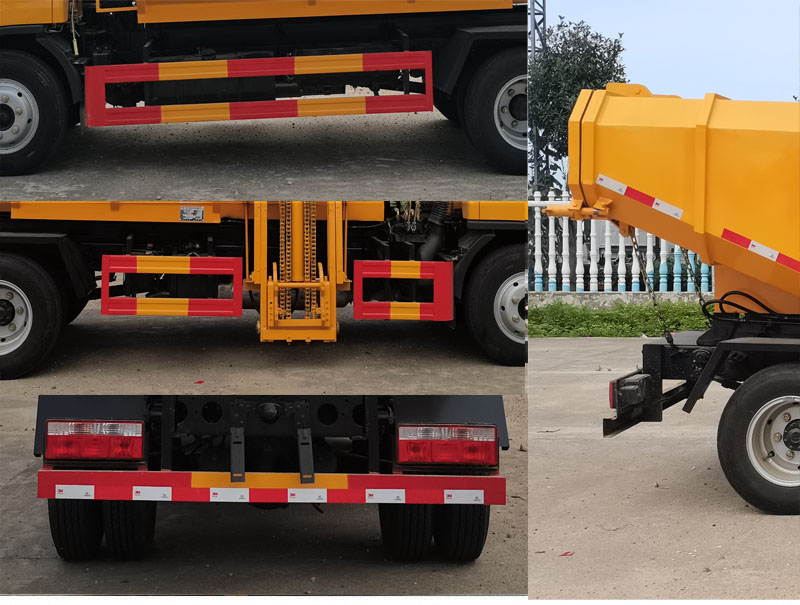 程力威牌CLW5040ZZZBTE自裝卸式垃圾車公告圖片