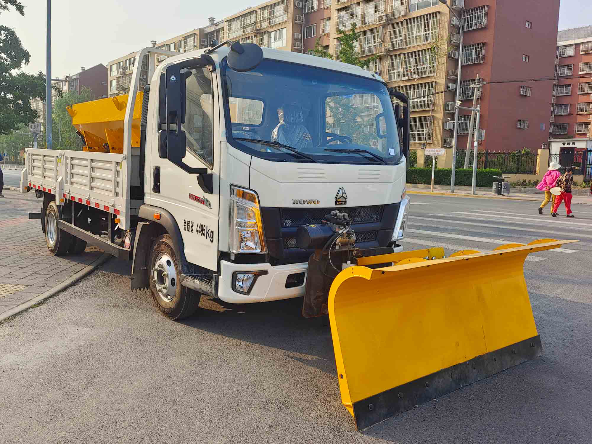 思嘉特牌SJT5044TCXD6除雪車(chē)公告圖片