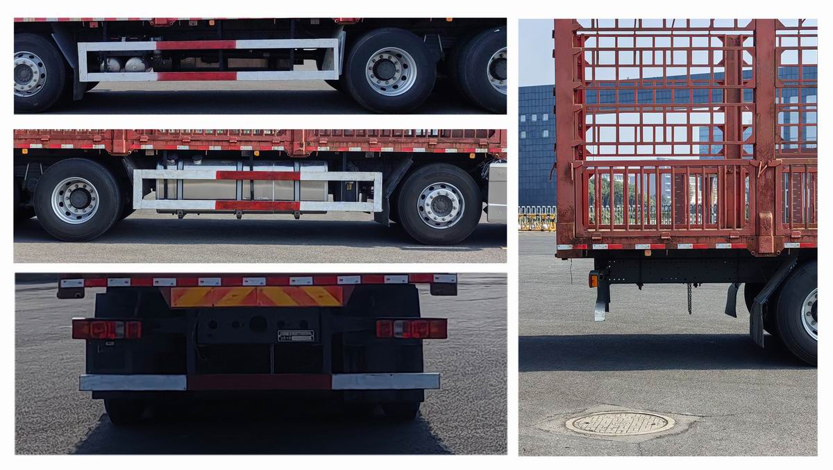 汕德卡牌ZZ5316CCQY466HF1畜禽運輸車公告圖片