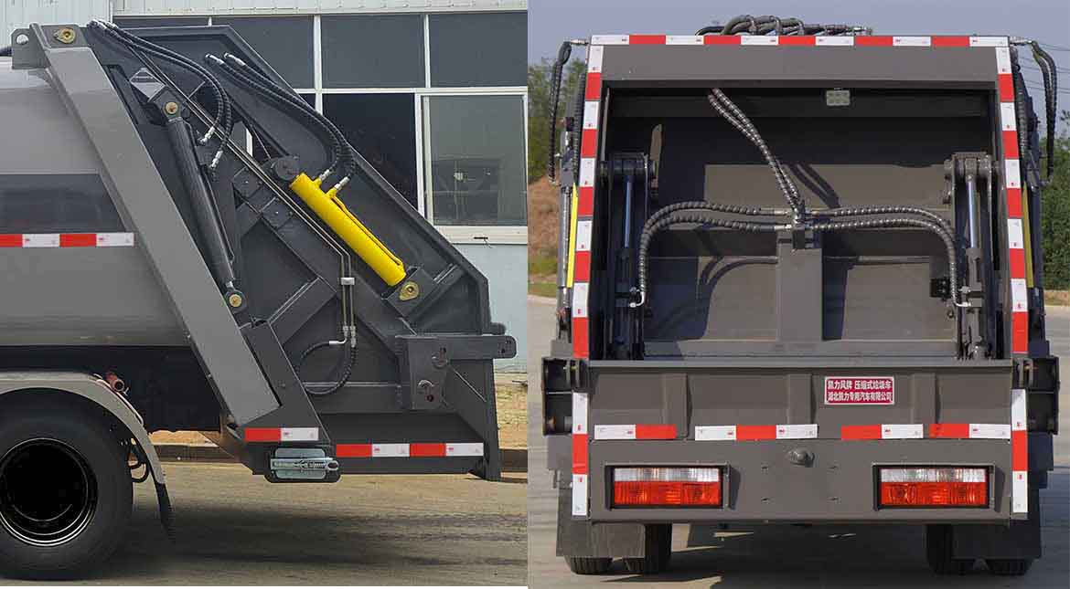 凱力風(fēng)牌KLF5042ZYSE6壓縮式垃圾車公告圖片
