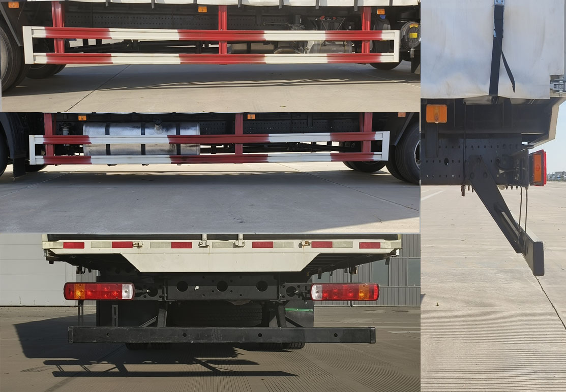 福田牌BJ5186XXY-DM4廂式運(yùn)輸車公告圖片