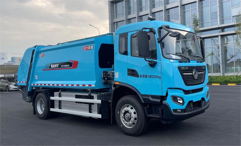 三一牌SYR5180ZYSDFABEV純電動(dòng)壓縮式垃圾車公告圖片