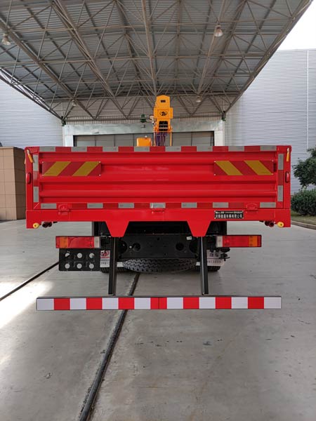 駿通牌JF5250JSQEQ08隨車起重運輸車公告圖片