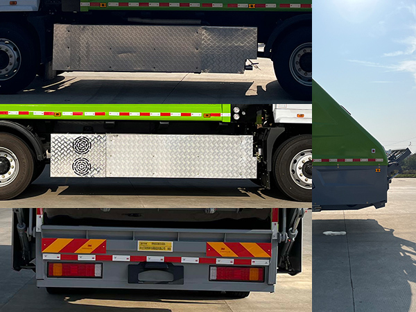 富巖汽車牌HWL5181ZYSCBEV純電動壓縮式垃圾車公告圖片