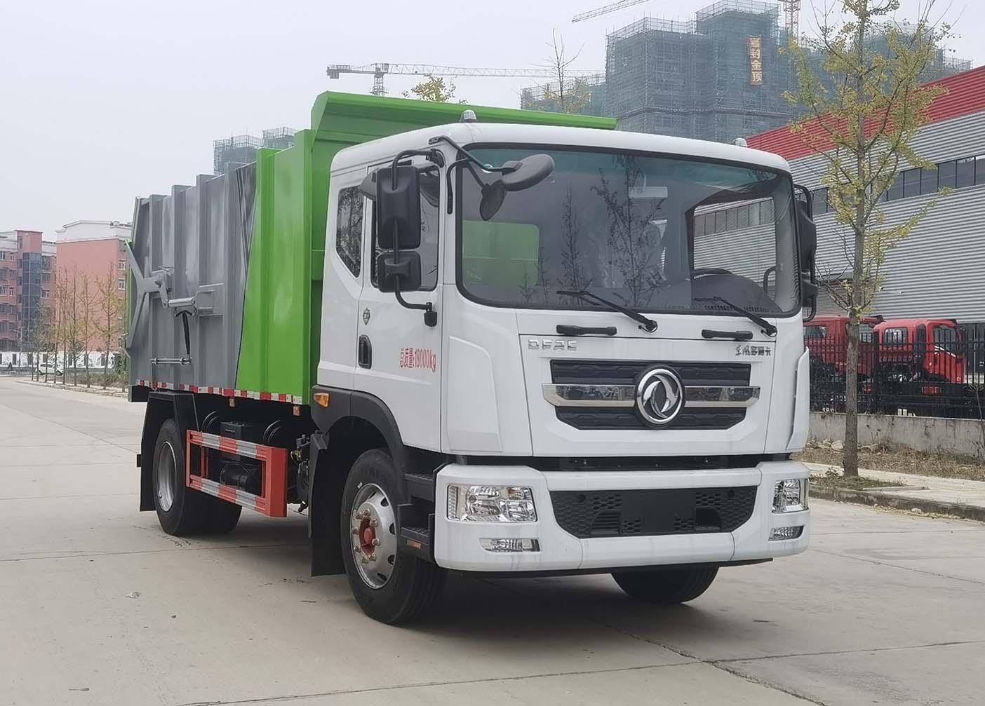 齊東方牌CLD5180ZXLEQ6廂式垃圾車