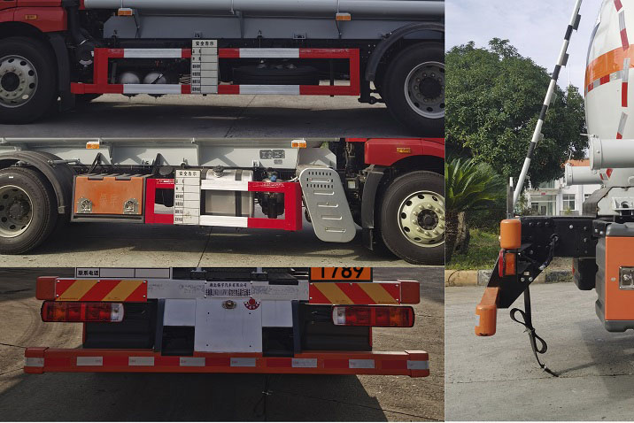 東駒牌LDW5181GFWC6腐蝕性物品罐式運(yùn)輸車公告圖片