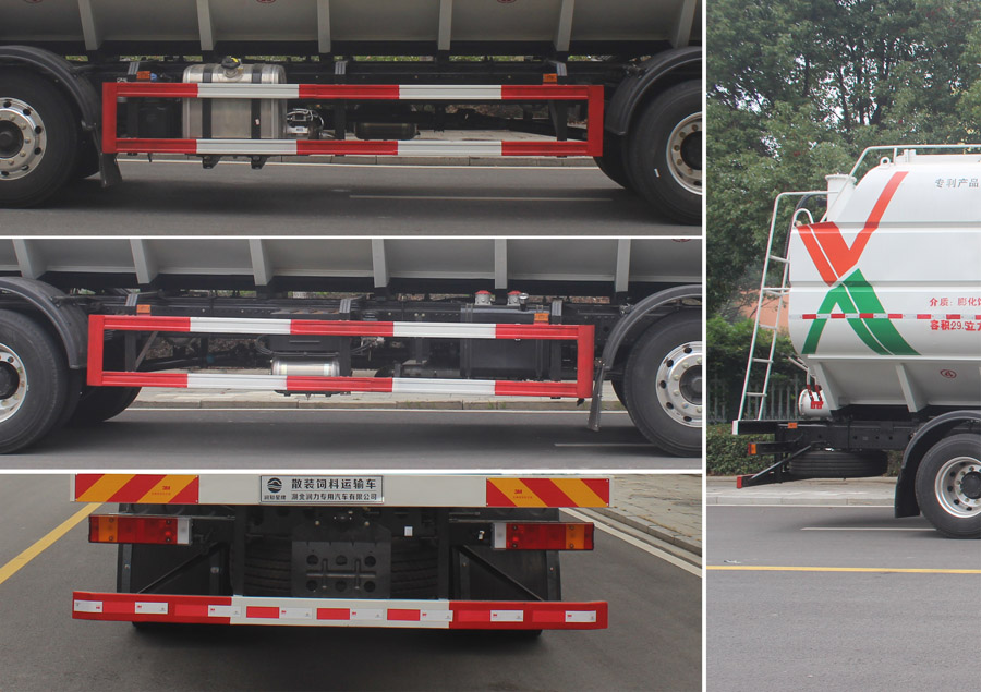 潤知星牌SCS5253ZSLEQ6散裝飼料運輸車公告圖片