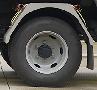 凱力風(fēng)牌KLF5041ZYSH6壓縮式垃圾車公告圖片