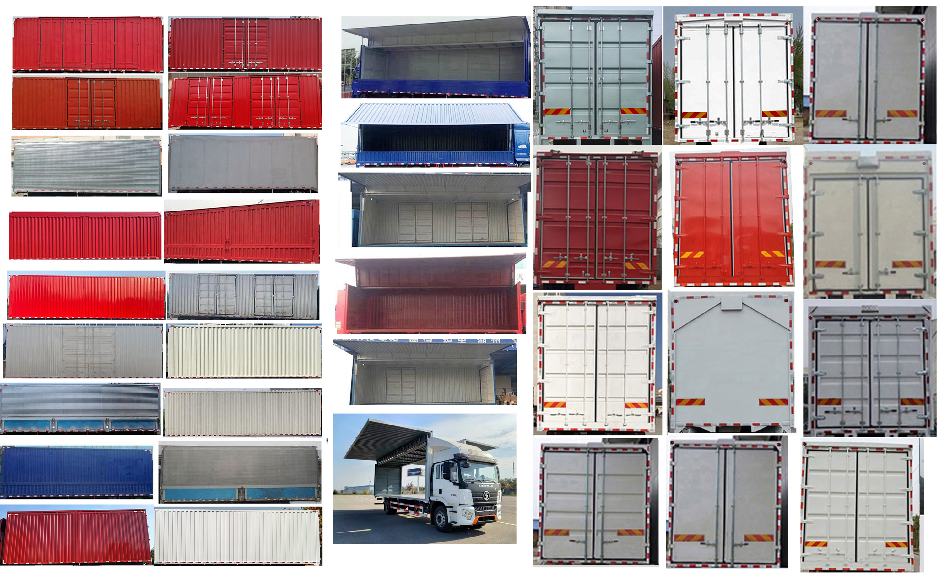 陜汽牌SX5186XYKMP6621翼開啟廂式車公告圖片