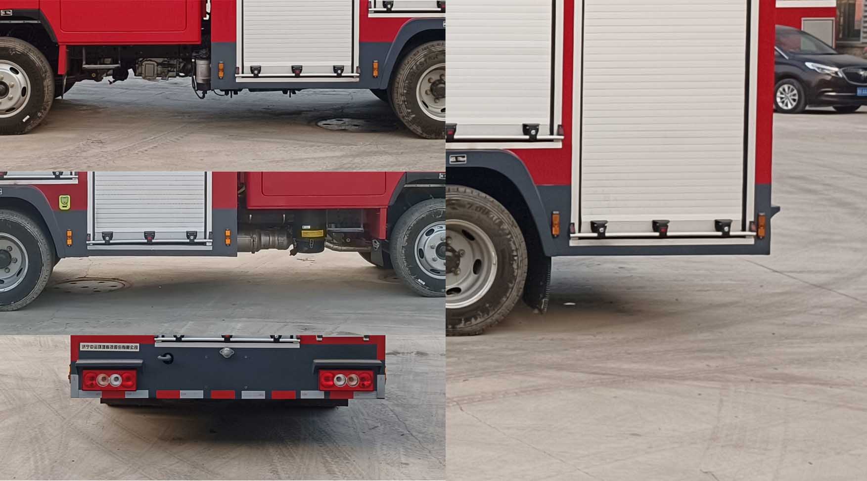 濟(jì)淼牌JMF5070GXFSG25/B6水罐消防車公告圖片