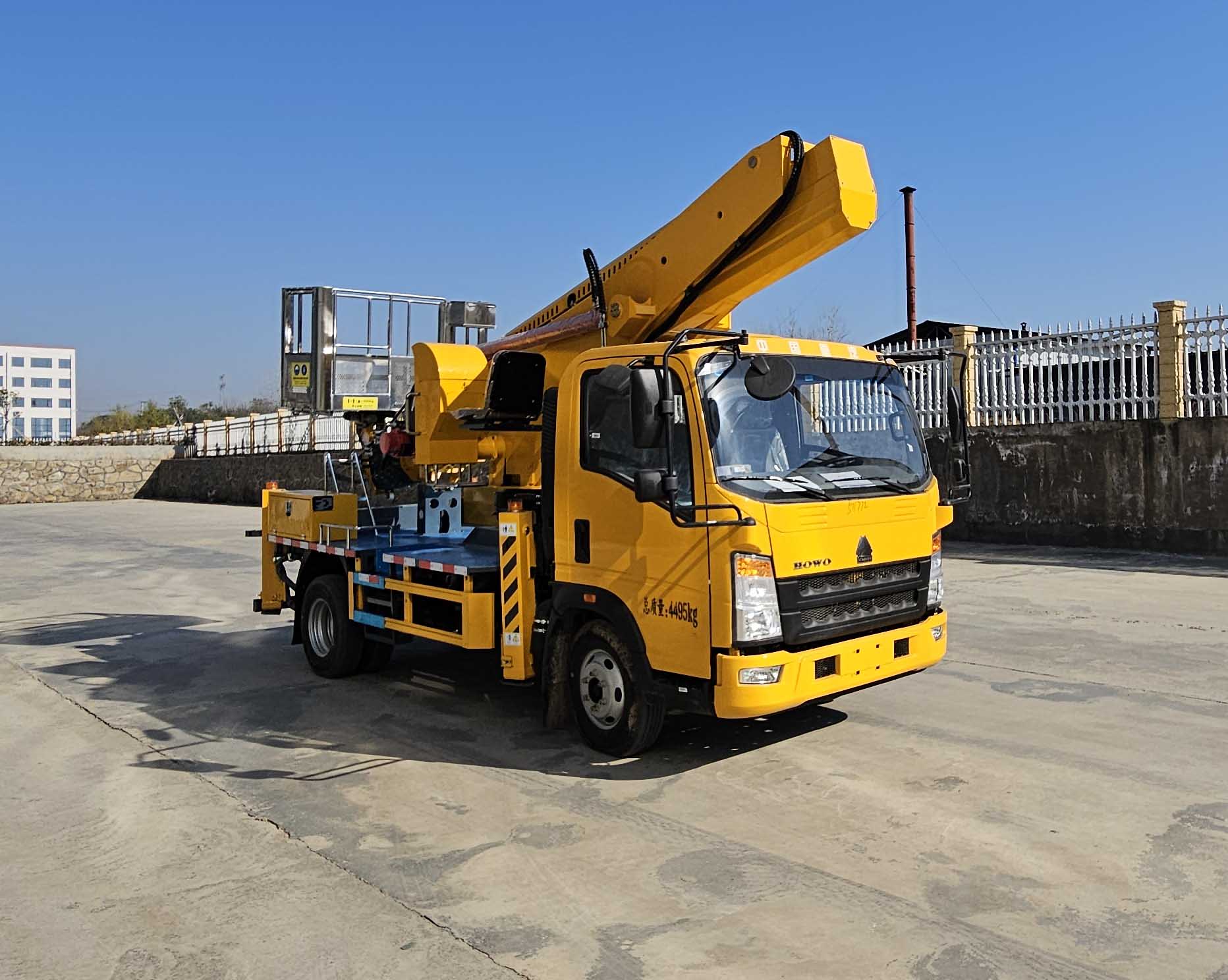 瑞雅晟牌RRR5046JGKZ高空作業(yè)車公告圖片