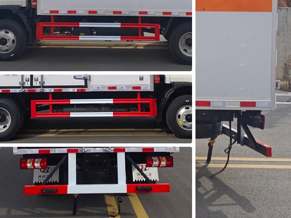 匯力威牌VVV5045XRQHFC6易燃?xì)怏w廂式運(yùn)輸車公告圖片