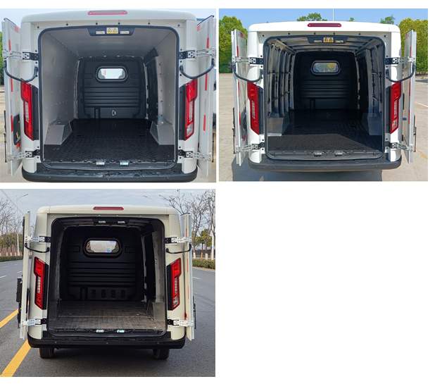 江淮牌HFC5030XXYEV8W純電動(dòng)廂式運(yùn)輸車公告圖片