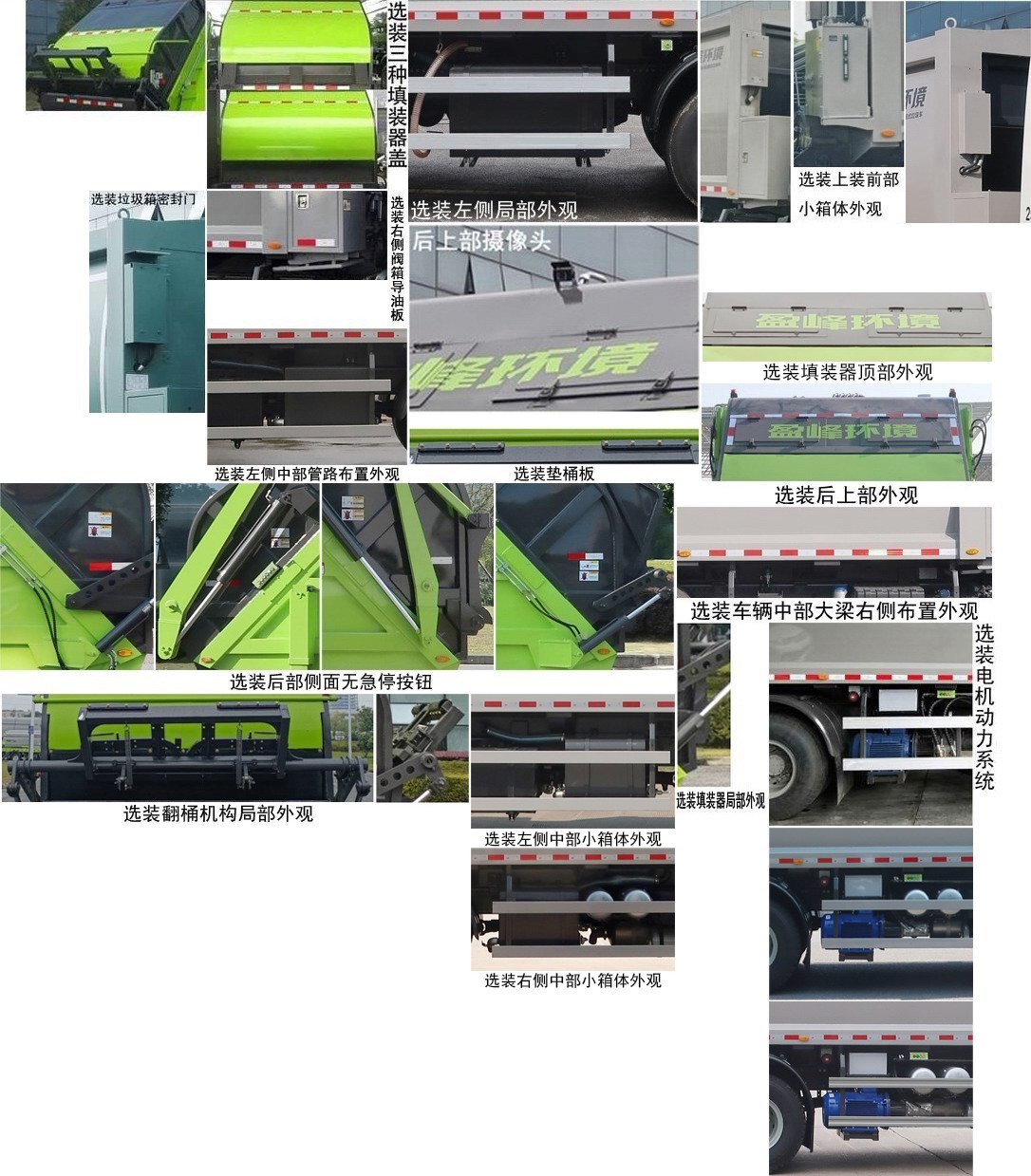 中聯(lián)牌ZBH5250ZYSSXE6壓縮式垃圾車公告圖片