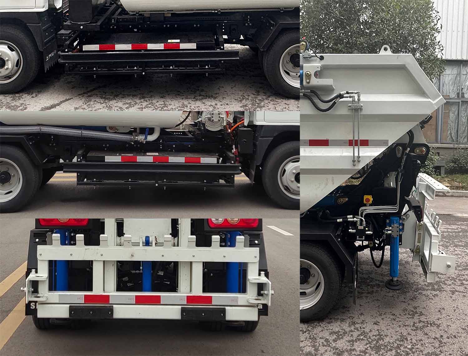 山花牌JHA5047ZZZSHBBEV純電動(dòng)自裝卸式垃圾車公告圖片